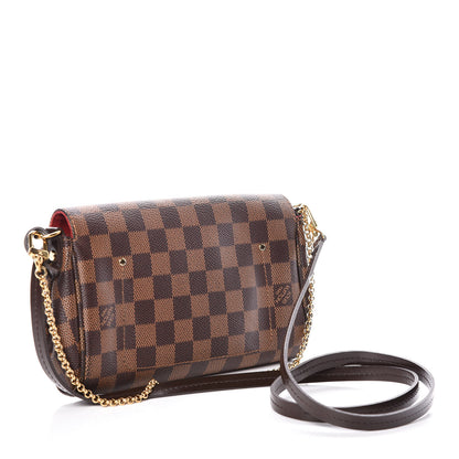 Louis Vuitton Damier Ebene Favorite PM 3 of 12
