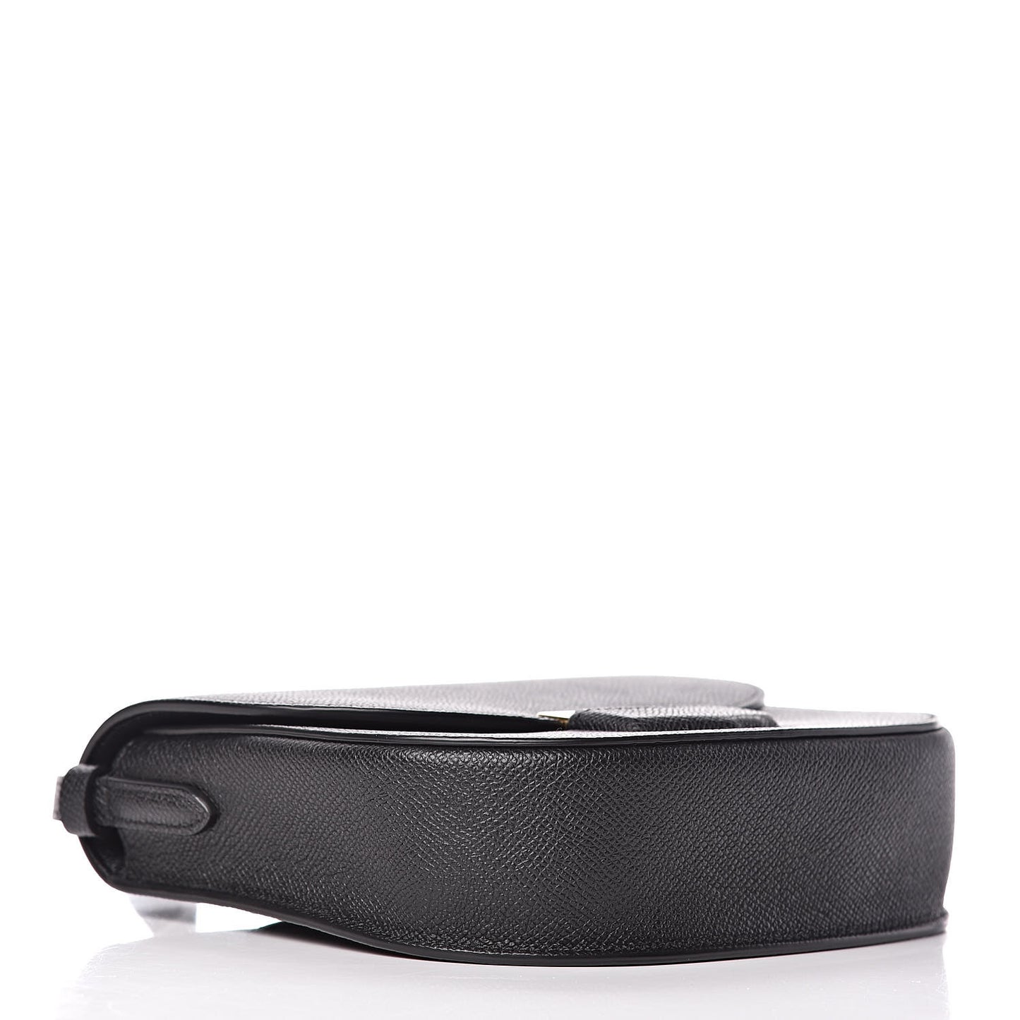 Grained Calfskin Small Trotteur Black