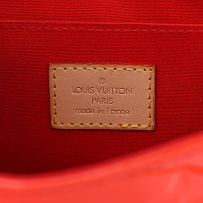 Louis Vuitton Vernis Biscayne Bay PM Rouge 6 of 12