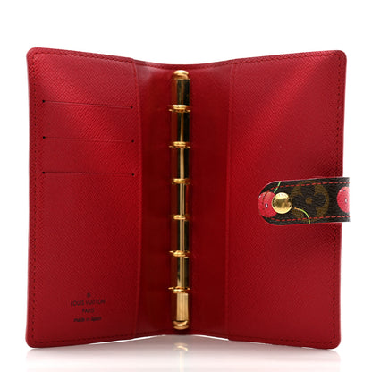 Louis Vuitton Monogram Cerises Small Ring Agenda Cover 4 of 10