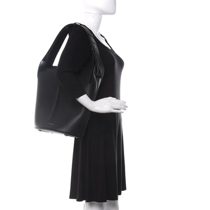 Burberry Supple Calfskin Medium Bucket Black 2 of 11