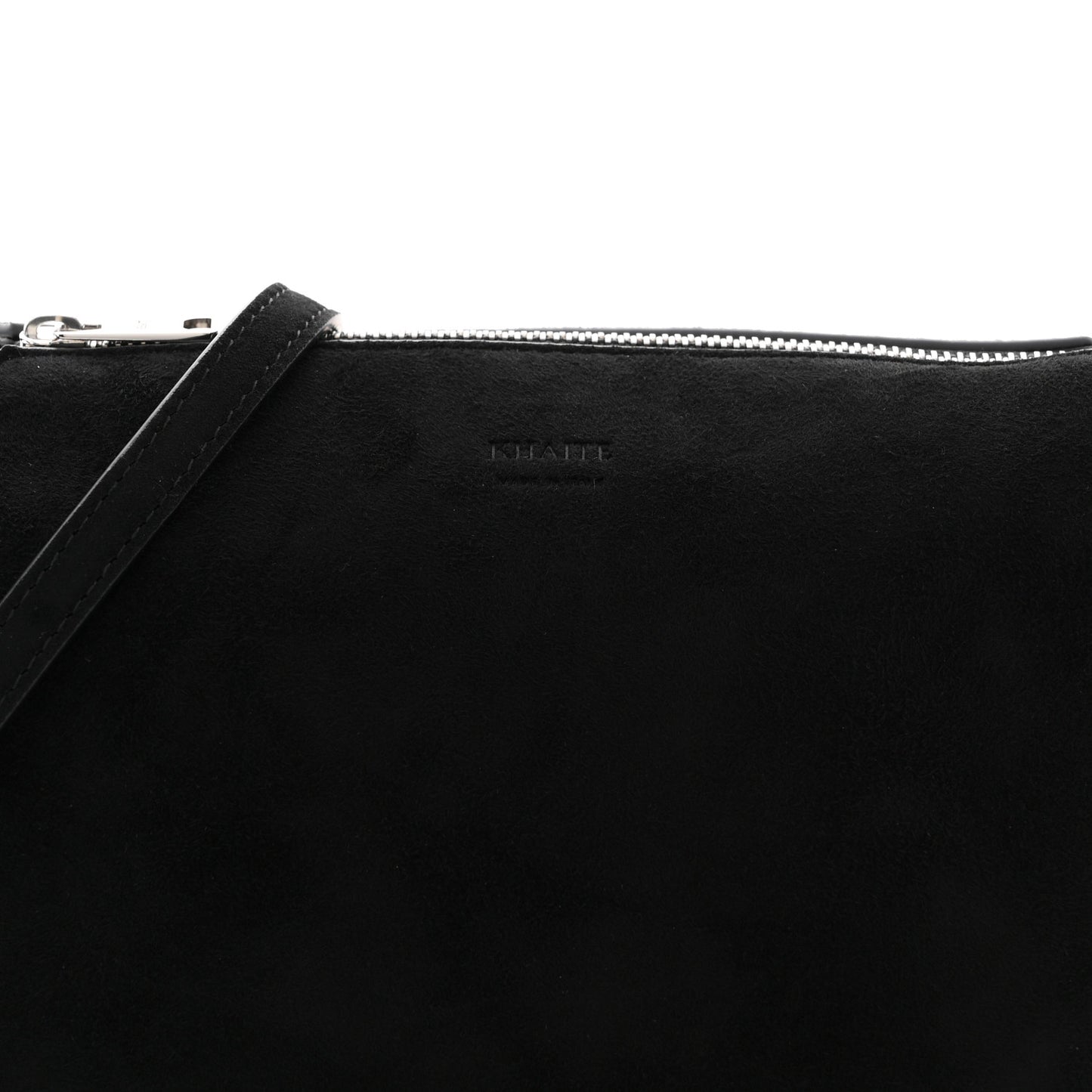 Suede Lina Crossbody Bag Black