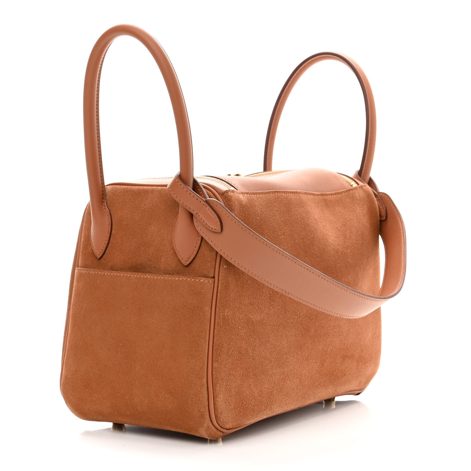 Hermes Swift Grizzly Chamois Lindy 26 Gold 3 of 9