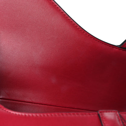 Christian Dior Calfskin Saddle Bag Scarlet 11 of 13