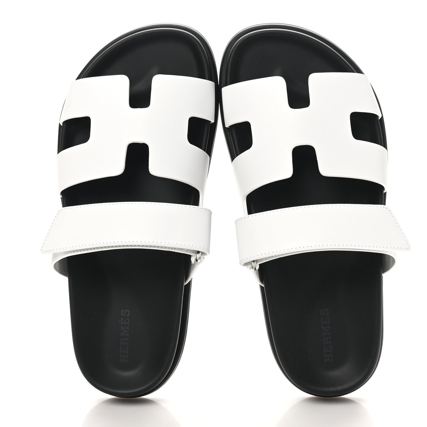 Calfskin Womens Chypre Sandals 37 White