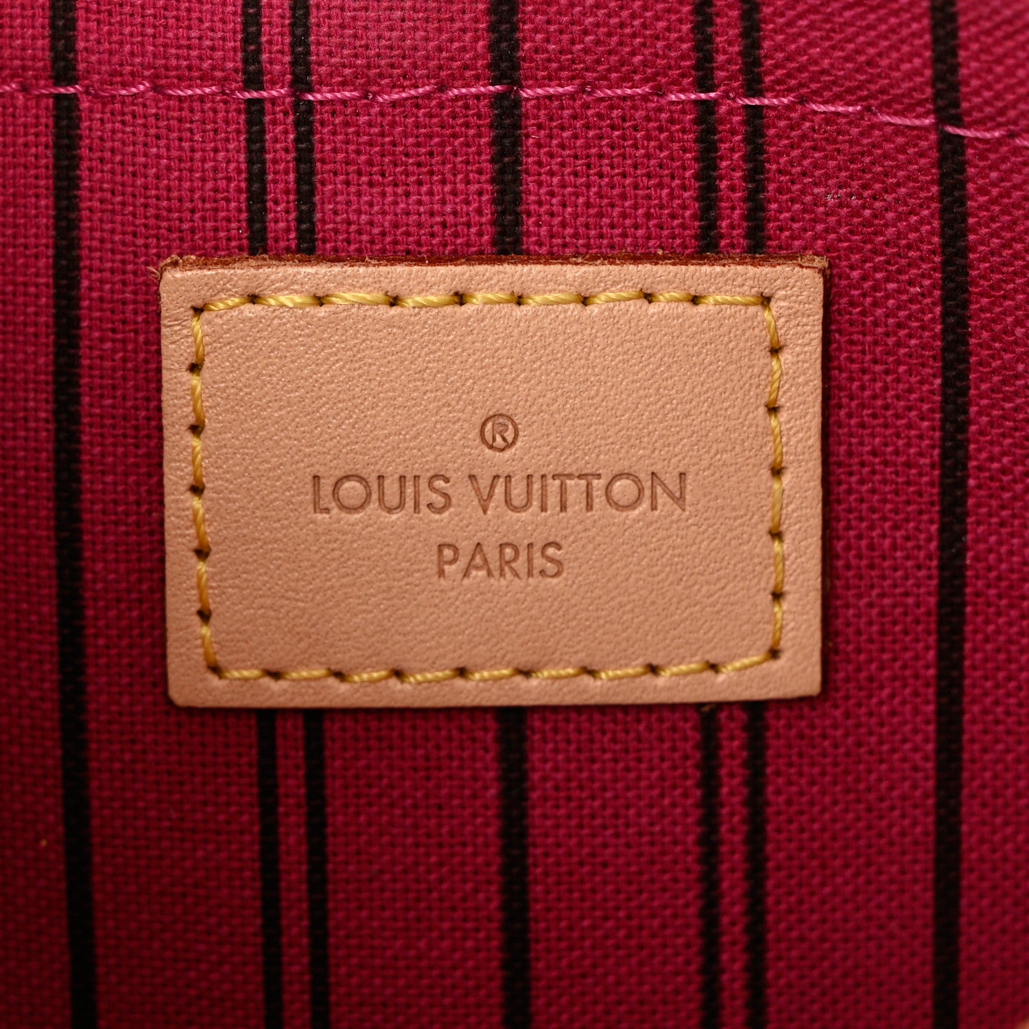 Louis Vuitton Monogram Neverfull MM GM Pochette Pivoine 6 of 7