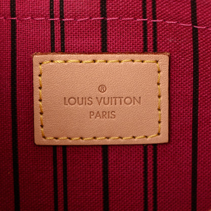Louis Vuitton Monogram Neverfull MM GM Pochette Pivoine 6 of 7