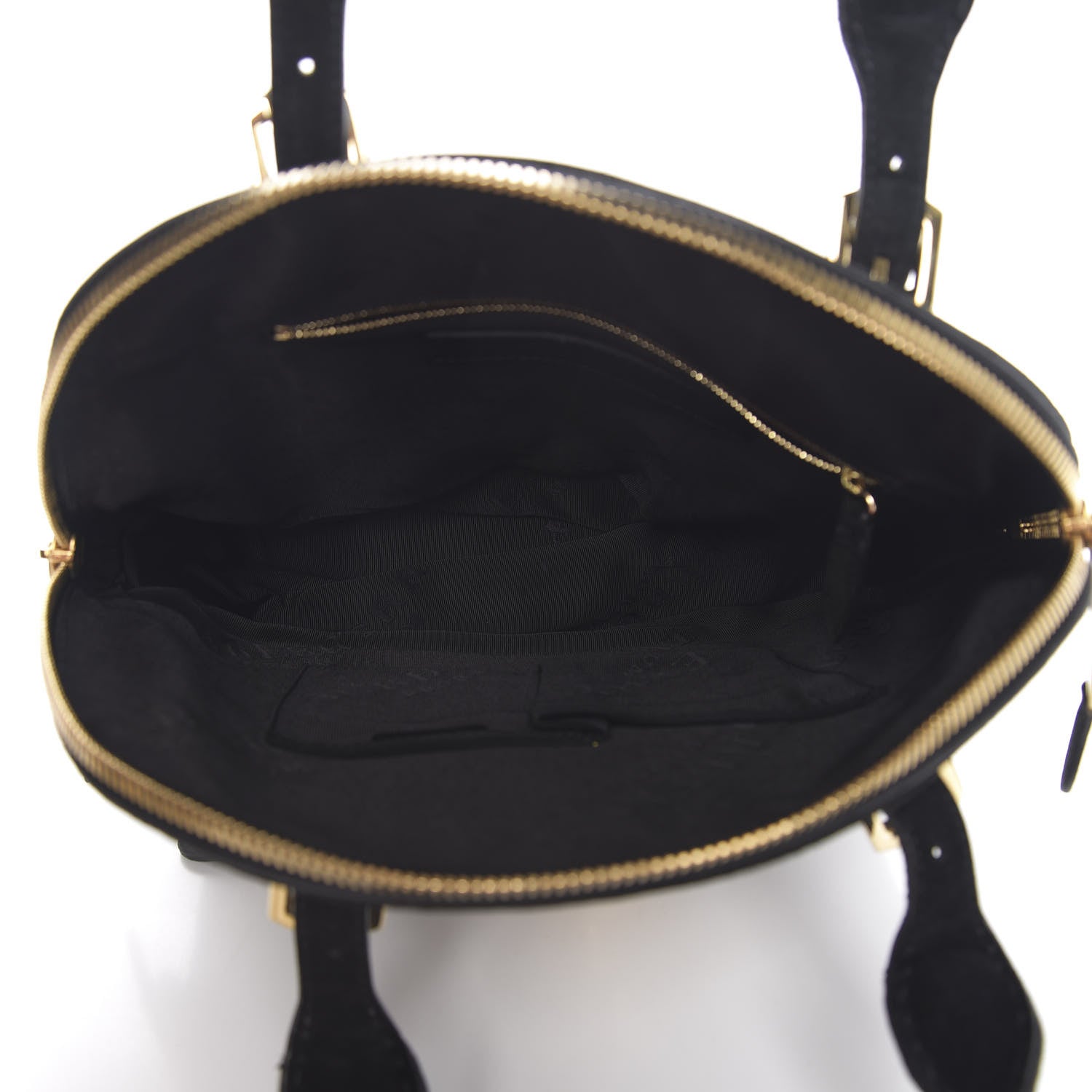 Burberry Prorsum Calfskin Quilted Country Animal Satchel Black 4 of 10