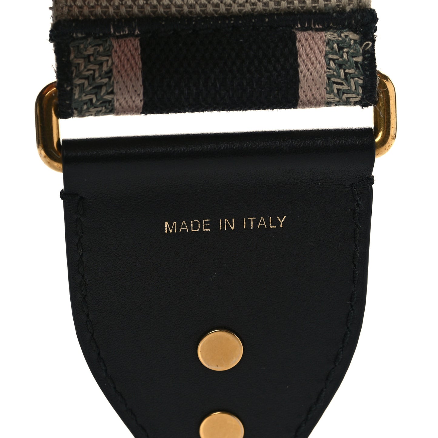 Canvas Embroidered Shoulder Strap Rose Multicolor