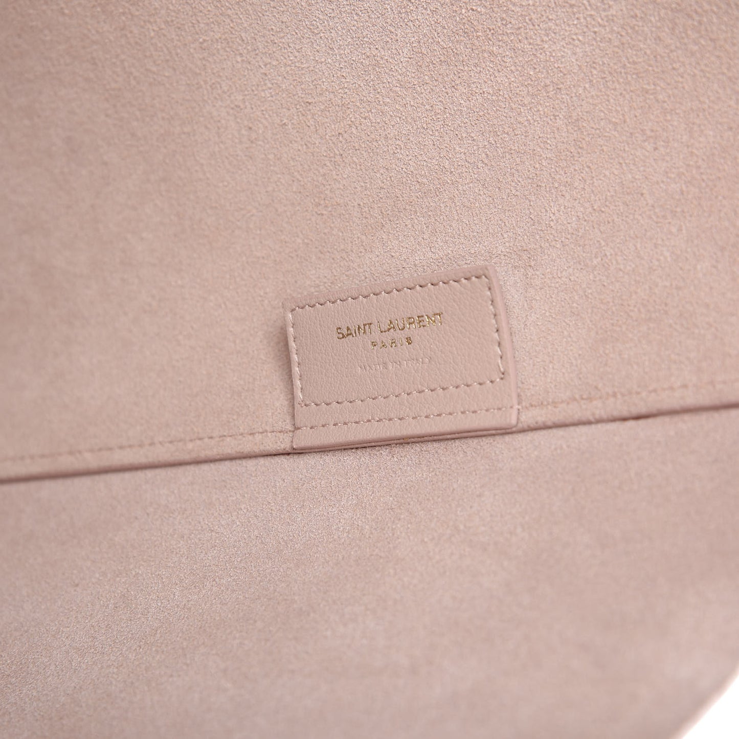 Calfskin Large Shopping Tote Pale Blush