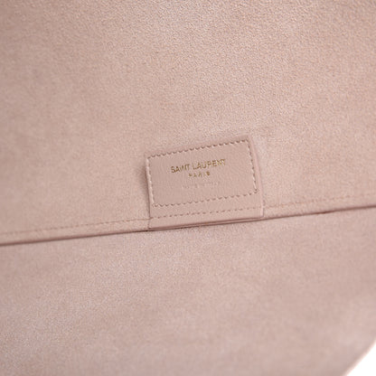 Saint Laurent Calfskin Large Shopping Tote Pale Blush 7 of 12
