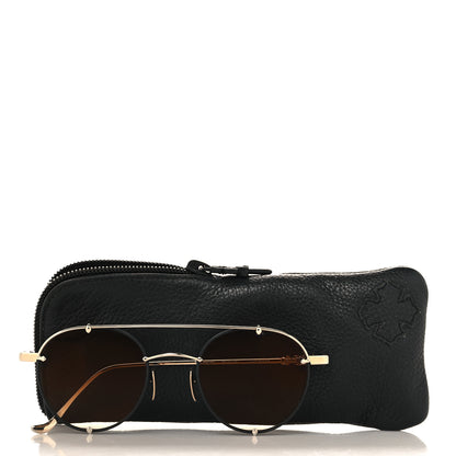 Chrome Hearts Metal Oralgami Sunglasses Black Gold 7 of 7