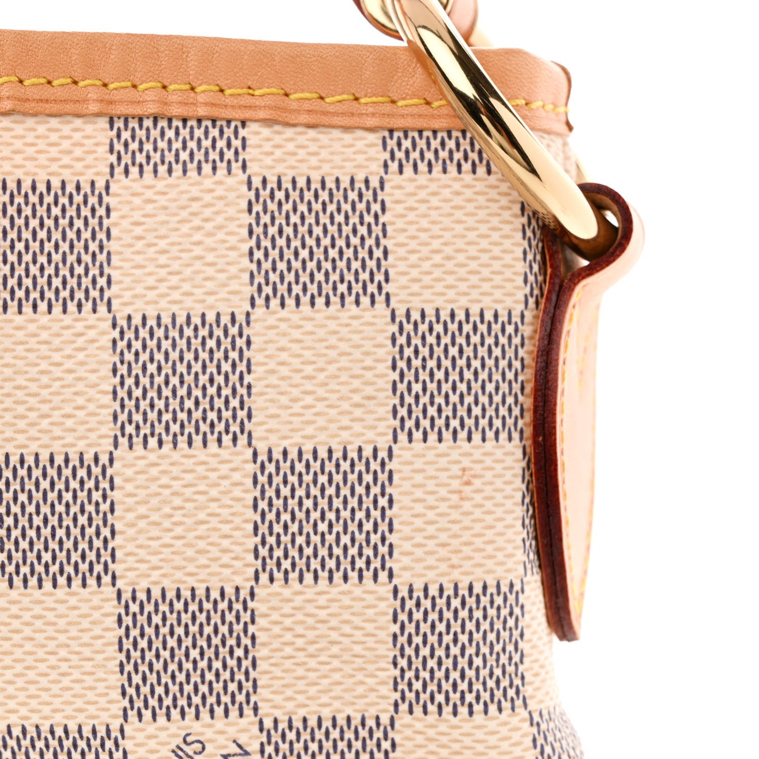 Louis Vuitton Damier Azur Delightful MM Pink 13 of 13