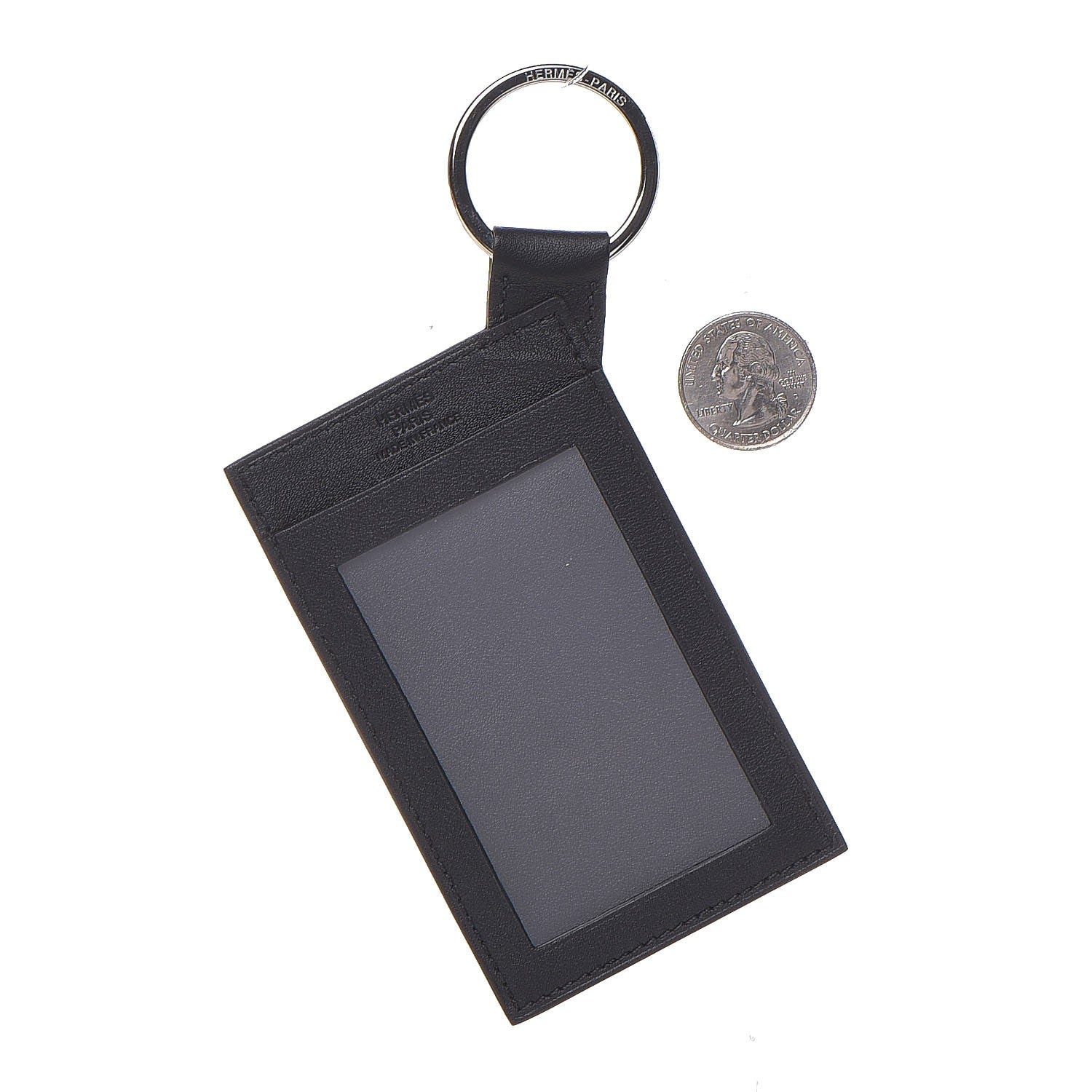 Hermes Swift Citypass Shark Badge Holder Black 2 of 4