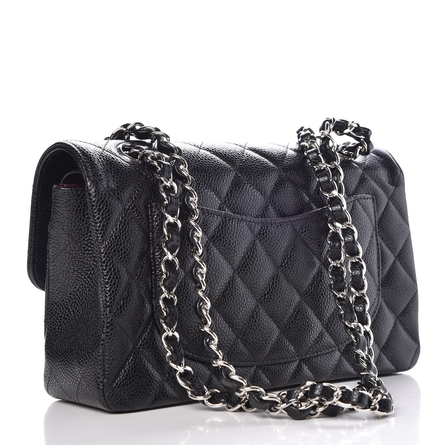 Chanel Caviar Quilted Small Double Flap Black 4 of 8