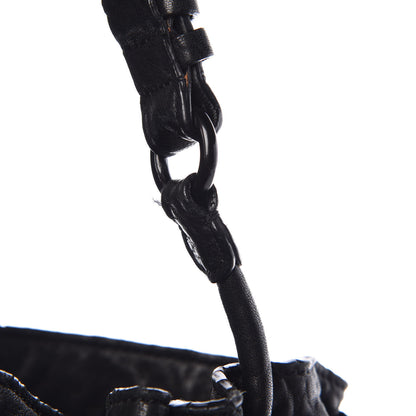 Alexander Wang Pebbled Lambskin Pony Hair Leopard Diego Bucket Bag Black Hardware 13 of 23