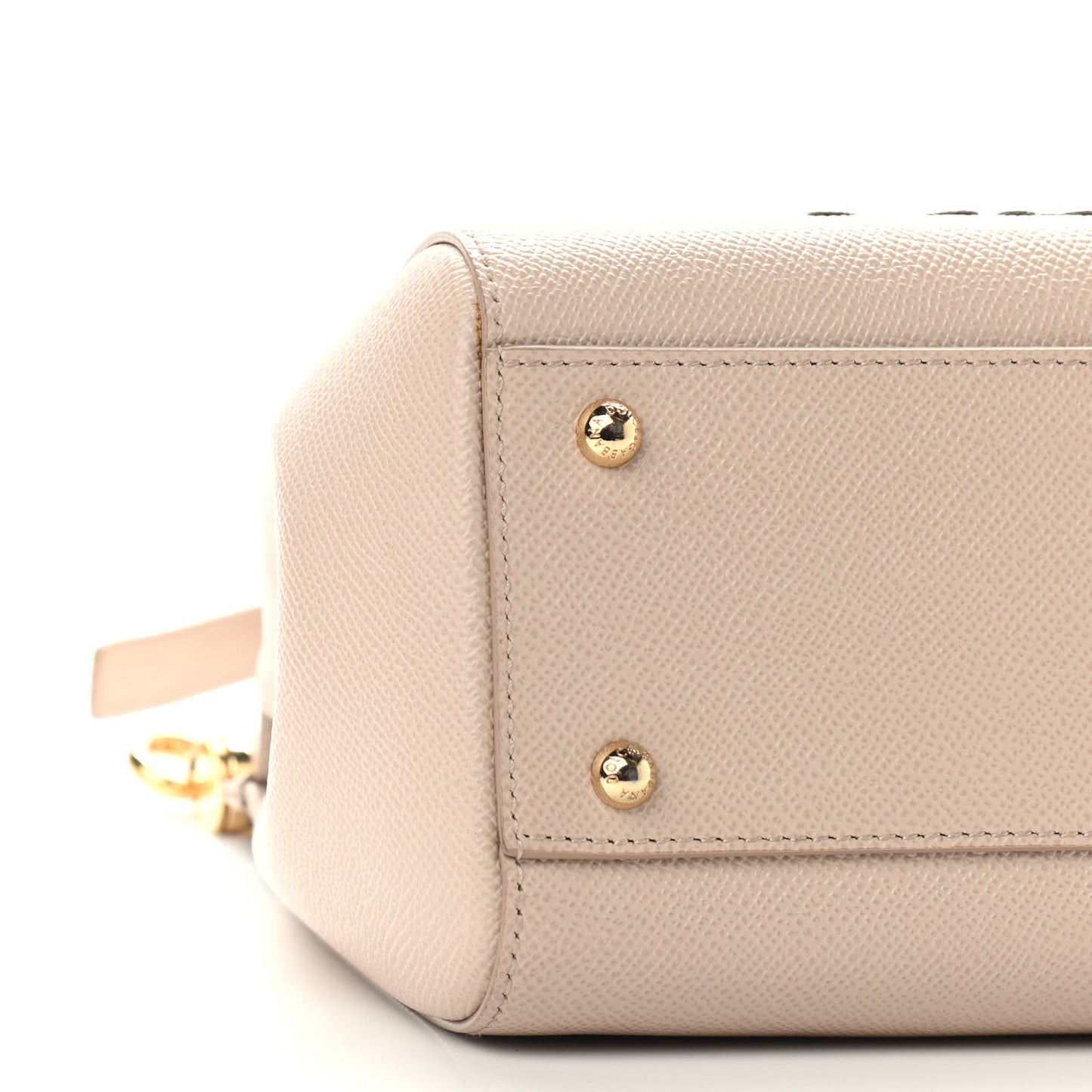 Dauphine Medium DG Family Patch Miss Sicily Satchel Beige
