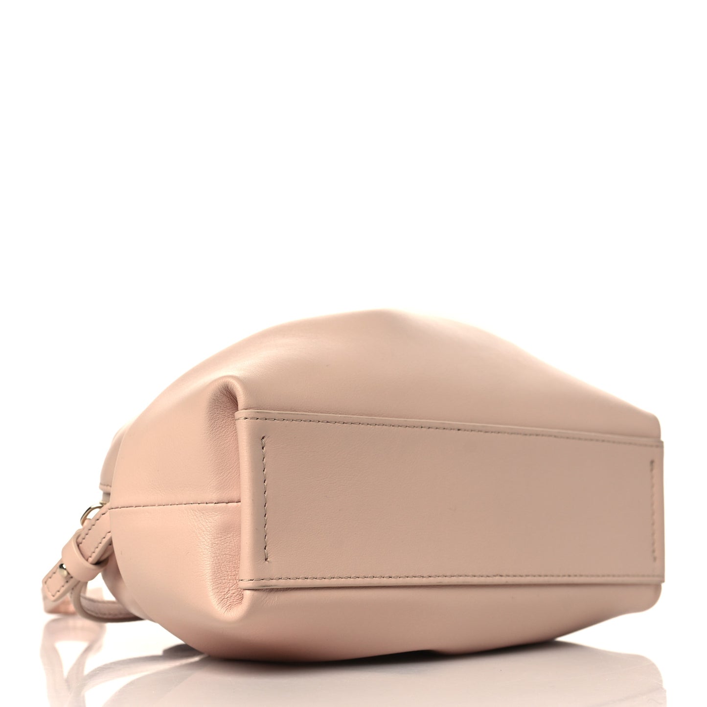 Calfskin Mini Judy Shoulder Bag Cement Pink