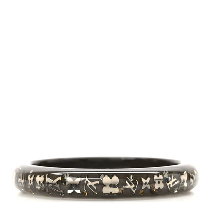 Louis Vuitton Resin Swarovski Bracelet Medium PM Grey 1 of 4
