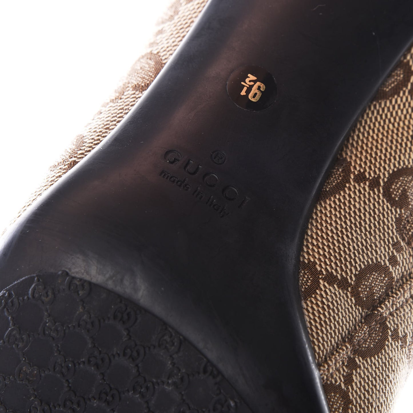 Monogram Tall Boots 9.5 Brown