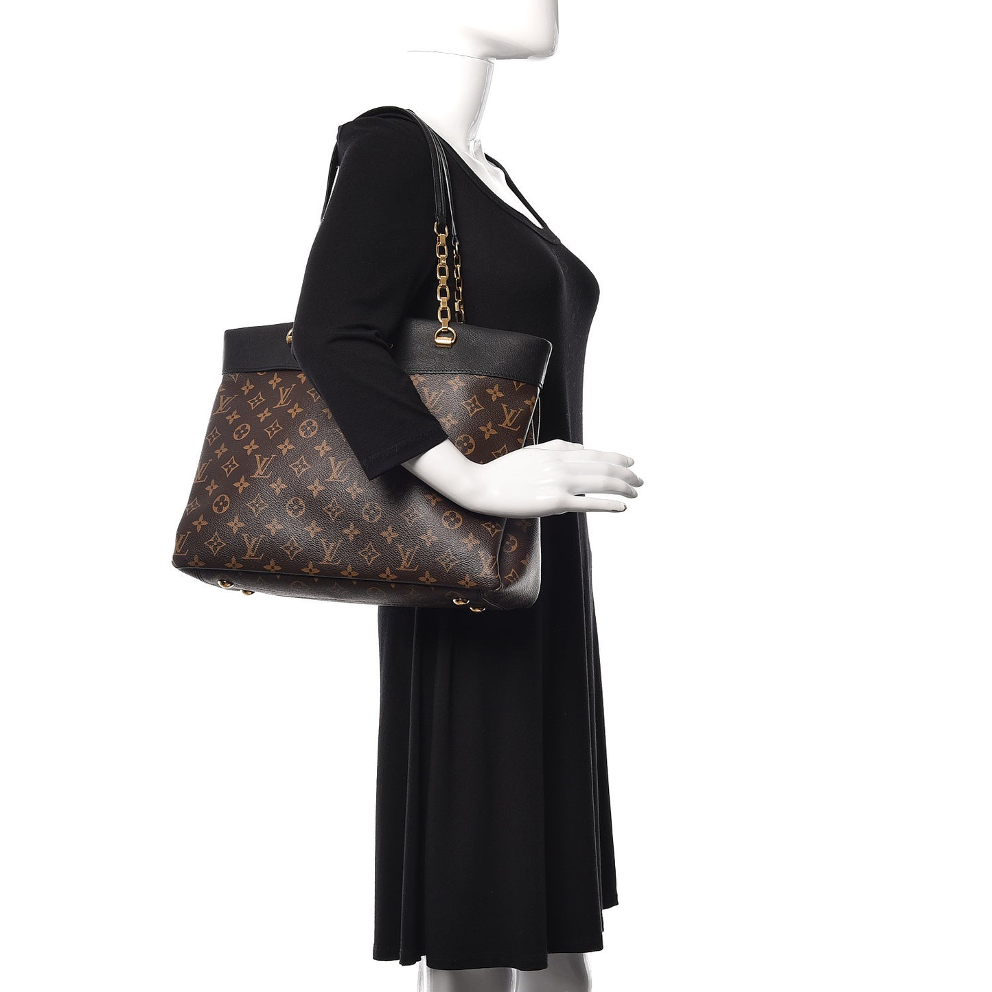 Monogram Pallas Shopper Black