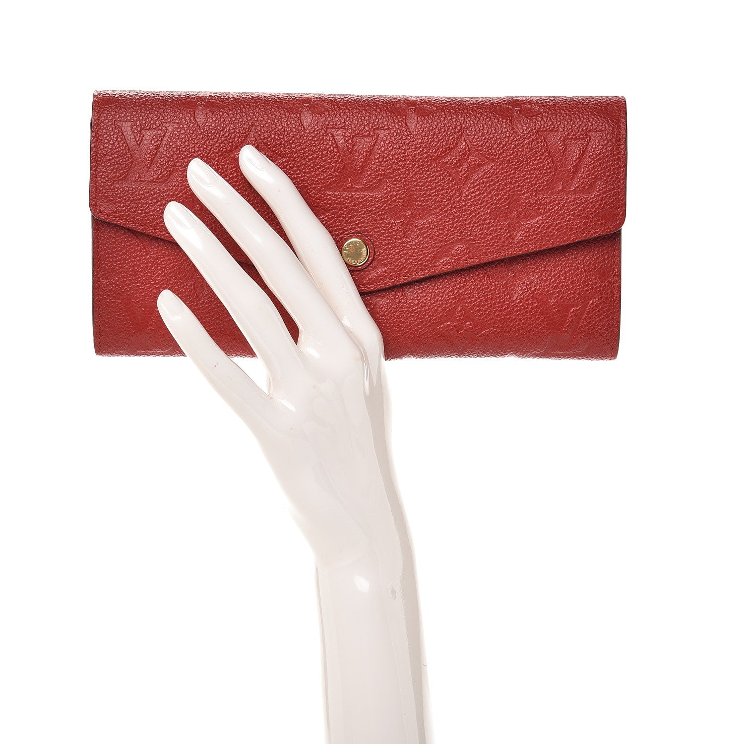 Louis Vuitton Empreinte Curieuse Wallet Cherry 2 of 7