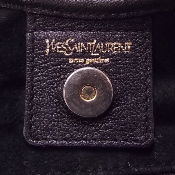 Saint Laurent Leather Saint Tropez Black 7 of 10