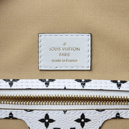 Louis Vuitton Monogram Giant Neverfull MM Kaki 6 of 9