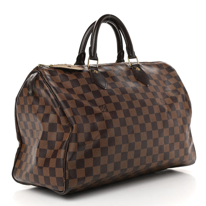 Louis Vuitton Damier Ebene Speedy 35 3 of 11