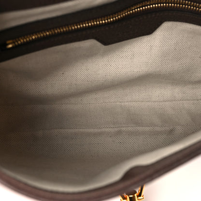Gucci GG Supreme Monogram Web Geometric Small Jackie 1961 Beige Multicolor Brown Sugar 5 of 10
