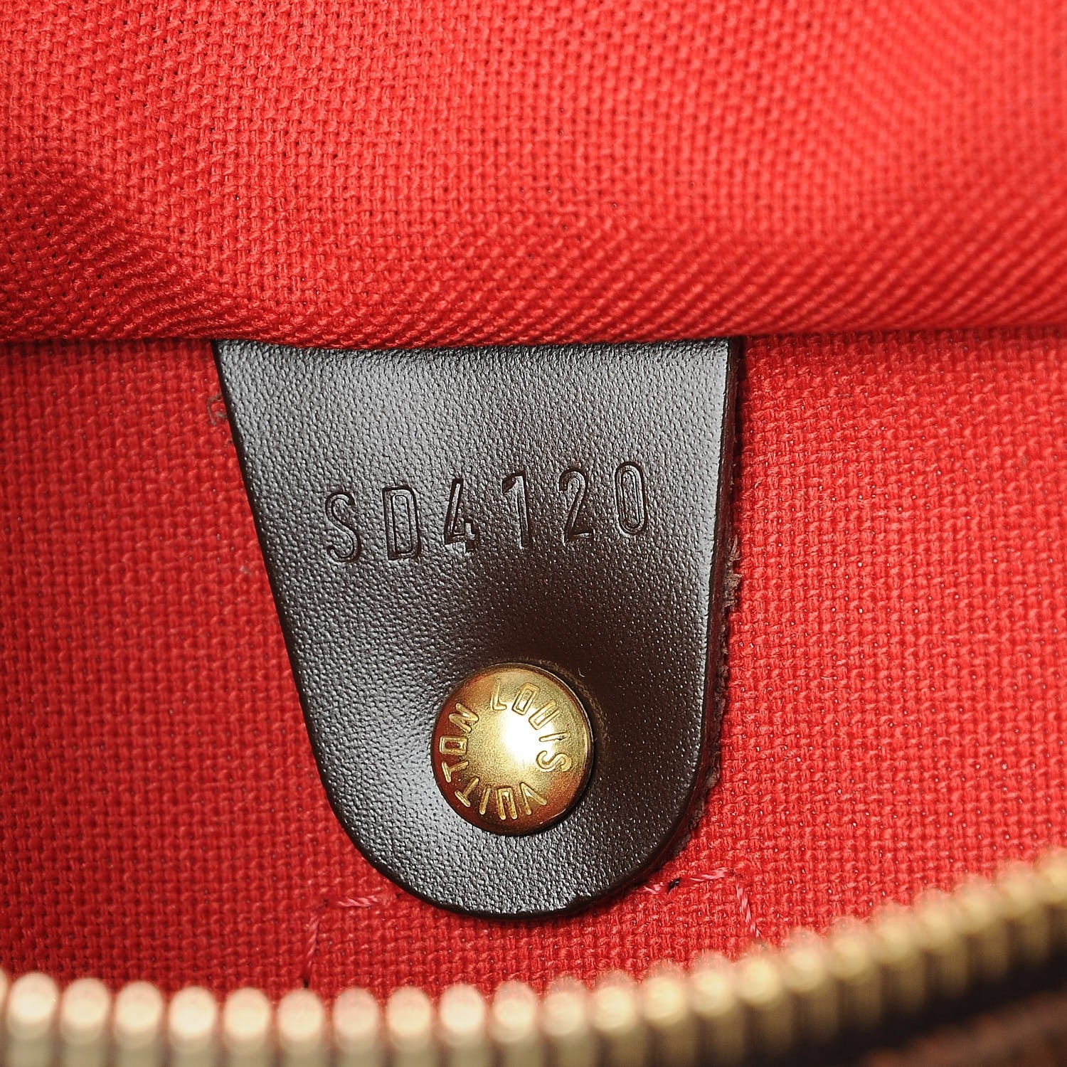 Louis Vuitton Damier Ebene Speedy 30 7 of 8