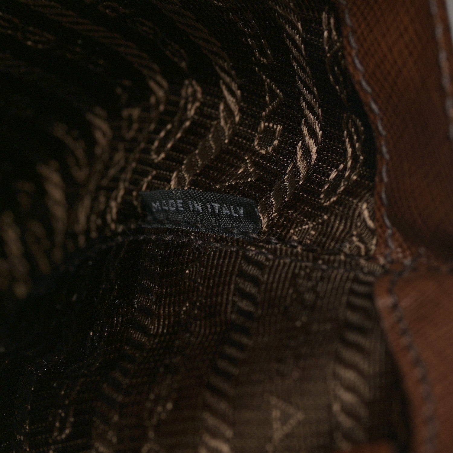 Prada Saffiano Lux Medium Promenade Tote Cacao 7 of 9
