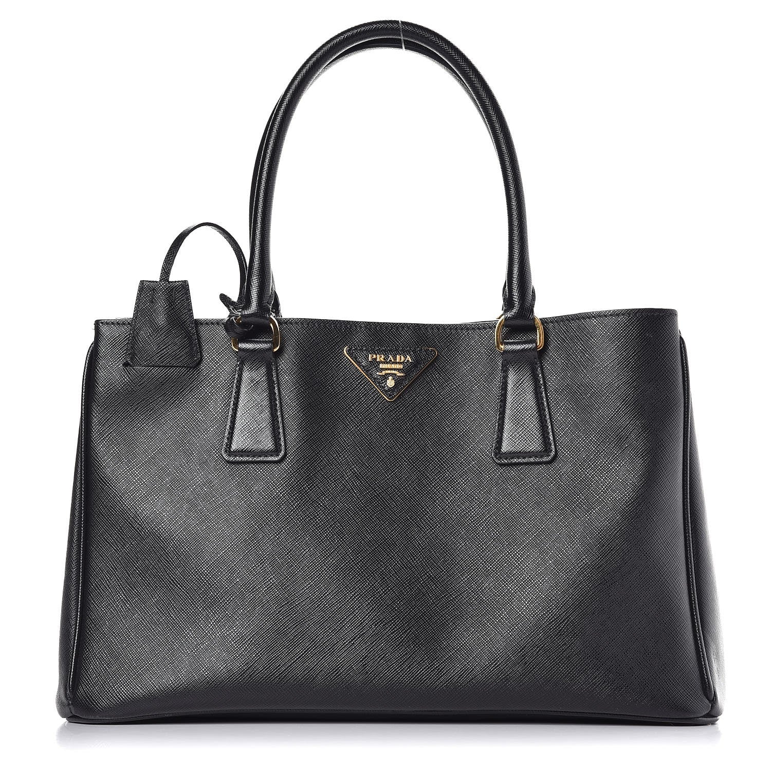 Prada Saffiano Lux Medium Tote Nero Black 1 of 12
