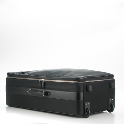 Prada Tessuto Saffiano Trolley Luggage Nero Black 4 of 8