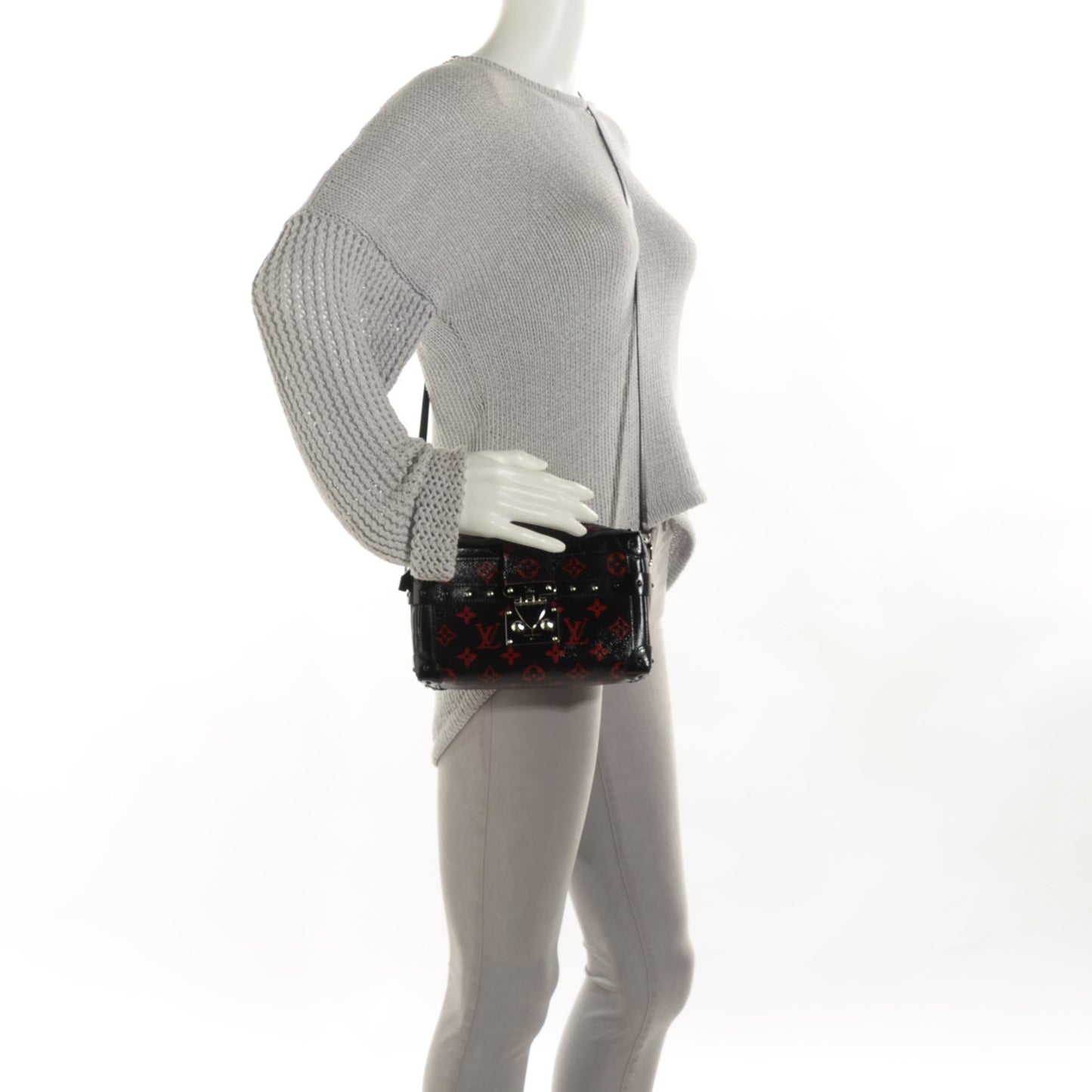 Monogram Petite Malle Soft MM Infrarouge