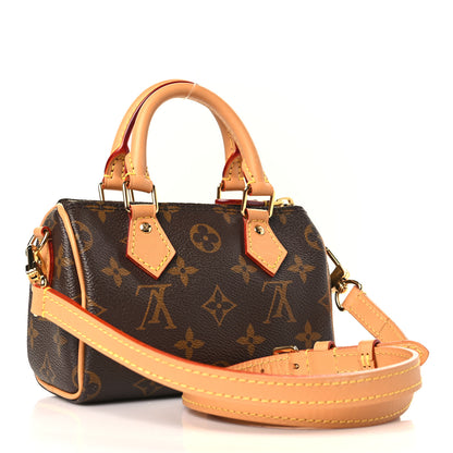 Louis Vuitton Monogram Nano Speedy Bandouliere 3 of 9