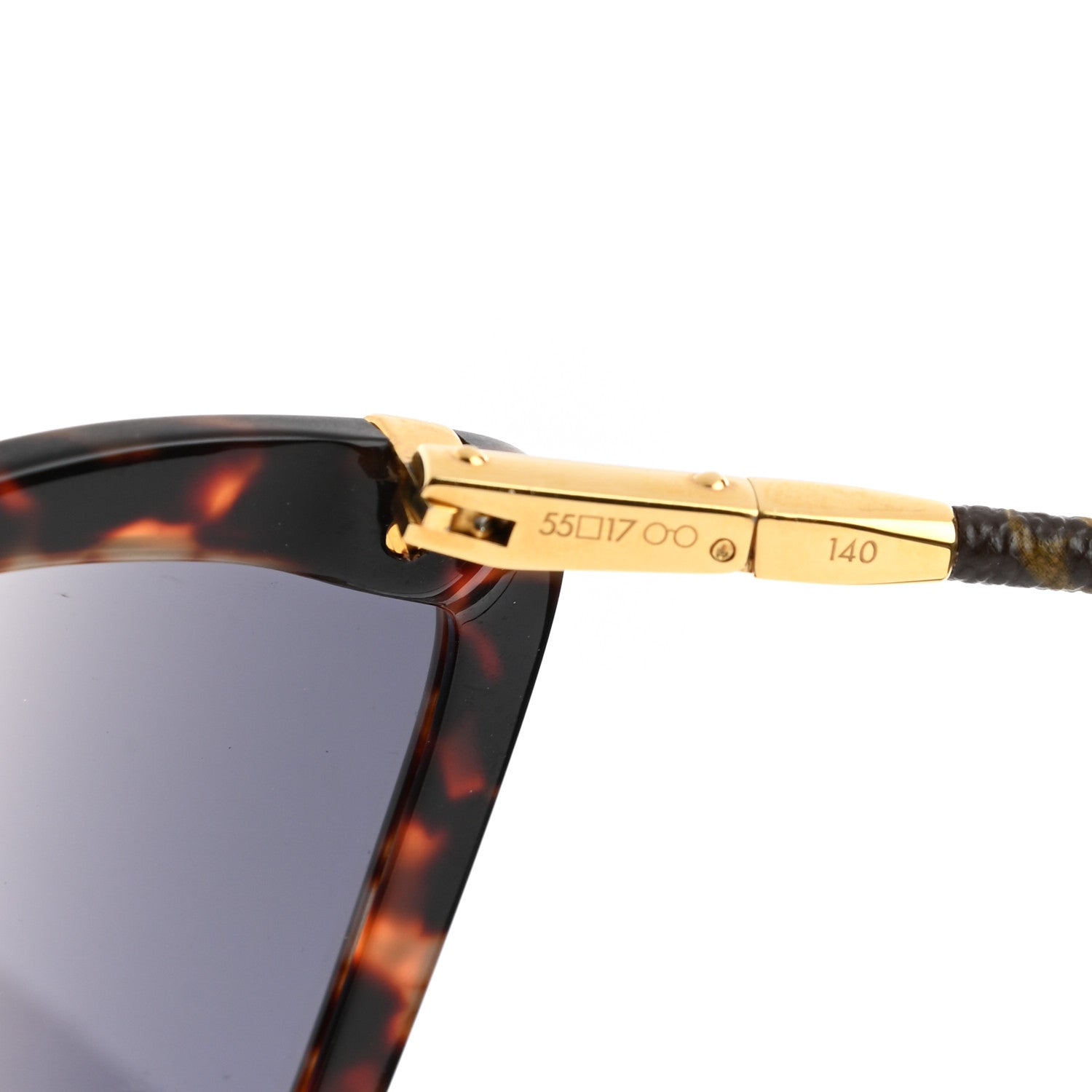 Louis Vuitton Monogram Charlotte Z0629W Sunglasses Dark Tortoise 6 of 11