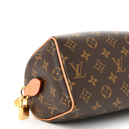 Louis Vuitton Monogram Speedy Bandouliere 20 Beige 8 of 10