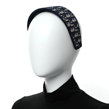 Christian Dior Oblique Headband Blue 2 of 8