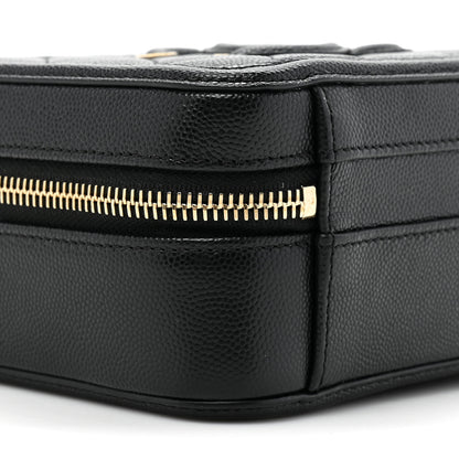 Chanel Caviar Quilted Small CC Filigree Vanity Case Black 10 of 10