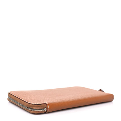 Hermes Epsom Silk'In Wallet Gold Jaune De Naples 4 of 8