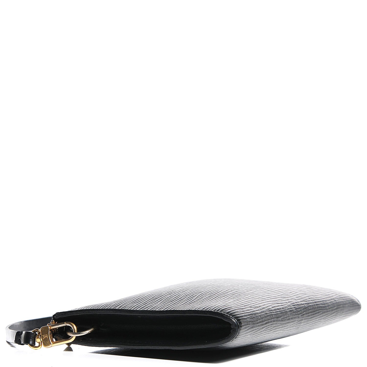 Louis Vuitton Epi Pochette Accessories 24 Black 4 of 7