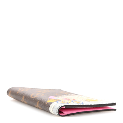 Louis Vuitton Monogram 2022 Christmas Animation Paris Passport Cover Pink 4 of 7