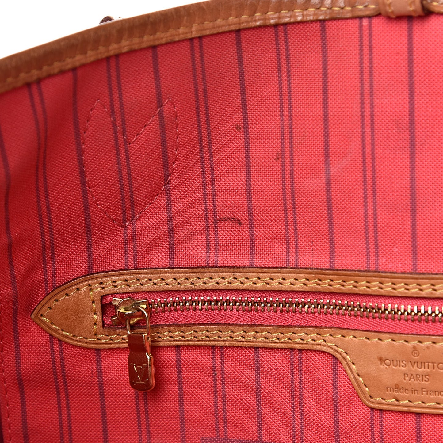 Monogram V Neverfull MM Grenade