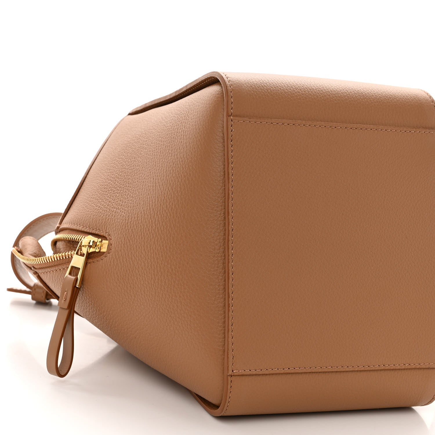 Loewe Soft Grained Calfskin Compact Hammock Shoulder Bag Toffee 9 of 10