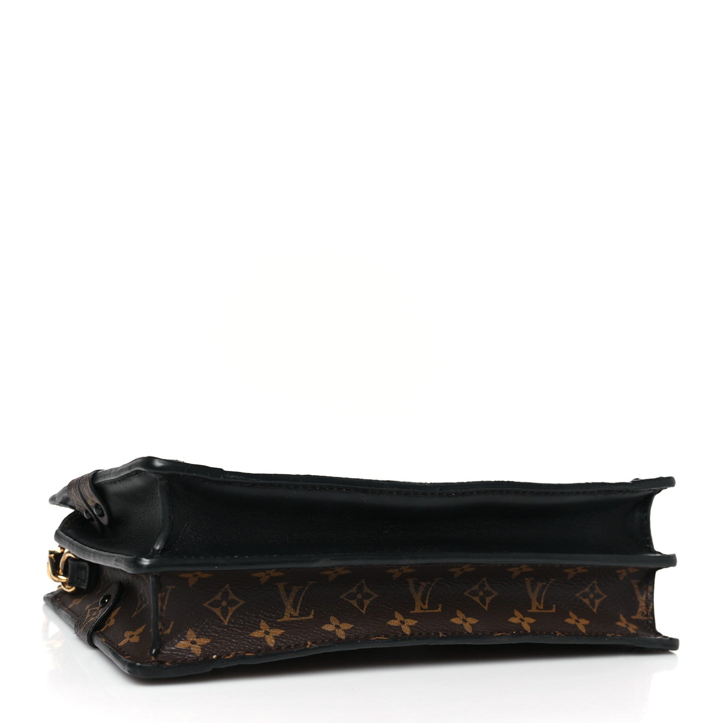 Reverse Monogram Trunk Clutch
