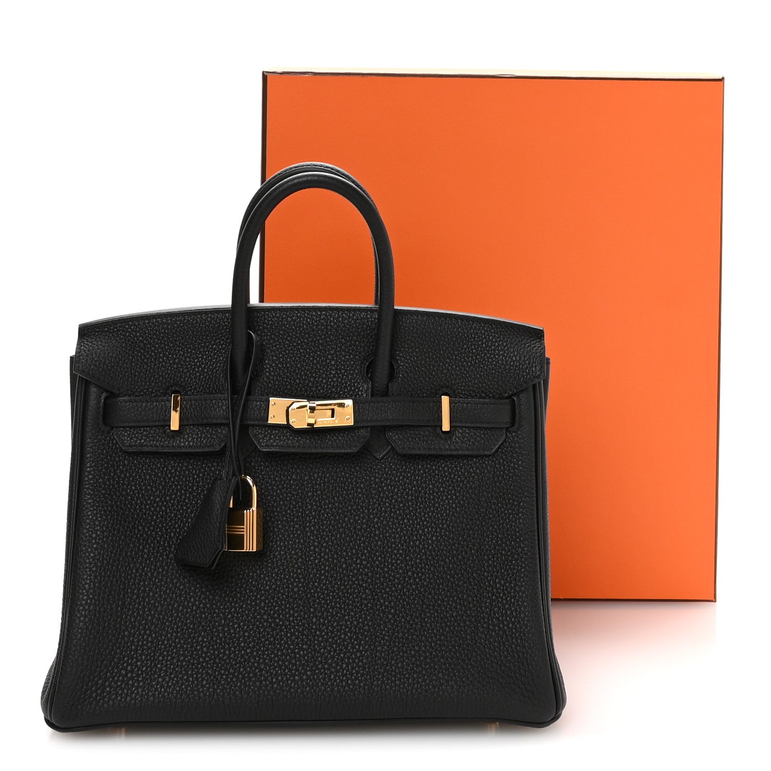 Hermes Togo Birkin 25 Black 11 of 11