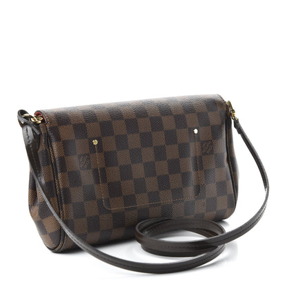 Louis Vuitton Damier Ebene Favorite MM 3 of 11