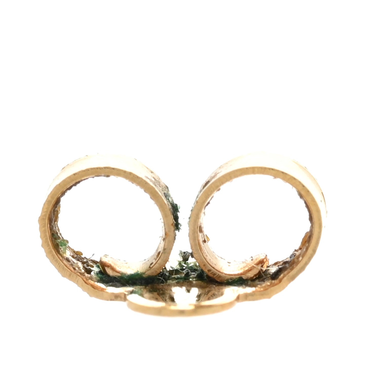 Metal LV Iconic Earrings Gold