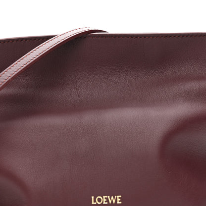 Loewe Calfskin Mini Flamenco Knot Clutch Dark Burgundy 8 of 15